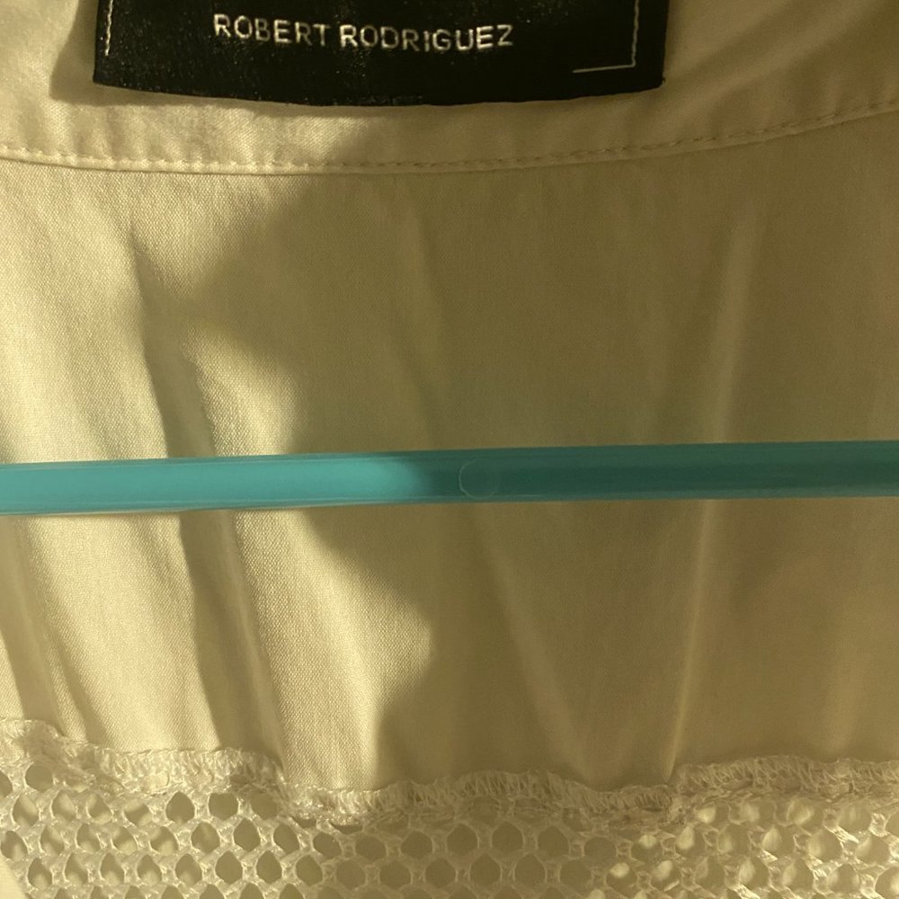 Robert Rodriguez Short Sleeve Button-Up Top - image 3